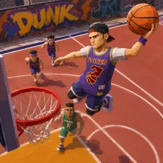 Play 3D Basketball.io Dunk Sport game