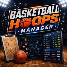 Play Basketball Hoops Manager game