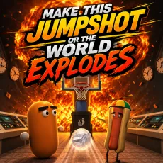 Make This Jumpshot or the World Explodes game Play Make This Jumpshot or the World Explodes game