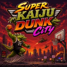 Play Super Kaiju Dunk City game
